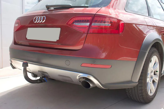 Фаркоп Aragon (быстросъемный крюк, вертикальное крепление) для Audi A4 B8 седан, универсал 2007-2015.. Артикул E0403CV