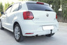 Фаркоп Aragon (быстросъемный крюк, вертикальное крепление) для Volkswagen Polo V хэтчбек 2009-2020.. Артикул E5803DV