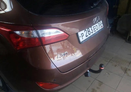 Фаркоп Oris (ранее Bosal) для Hyundai i30 II универсал 2011-2017. Артикул 6756-A