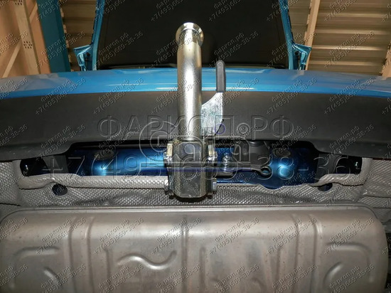 Фаркоп Galia оцинкованный для Mercedes-Benz B-Класс W246 2011-2018. Быстросъемный крюк. Артикул M128C