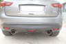 Фаркоп Aragon (быстросъемный крюк, вертикальное крепление) для Infiniti EX 30/37 2010-2022.. Артикул E2200AV