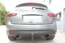 Фаркоп Aragon (быстросъемный крюк, вертикальное крепление) для Infiniti EX 30/37 2010-2022.. Артикул E2200AV