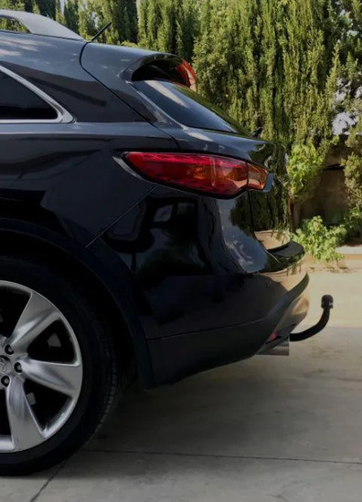 Фаркоп Aragon (быстросъемный крюк, вертикальное крепление) для Infiniti EX 30/37 2010-2022.. Артикул E2200AV