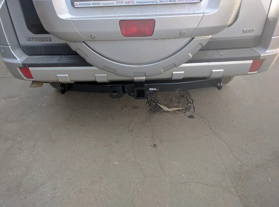 Фаркоп Bizon для Mitsubishi Pajero III 1999-2006. Артикул FA 0978-E