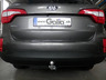 Фаркоп Galia оцинкованный для Kia Sorento II рестайлинг 2012-2020. Быстросъемный крюк. Артикул H091C