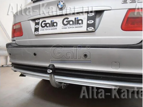 Фаркоп Galia оцинкованный для BMW 3-серия E46 седан, купе, кабриолет 1998-2005. Артикул B009A
