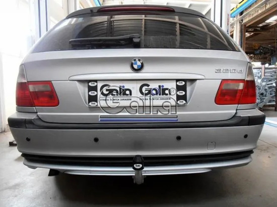 Фаркоп Galia оцинкованный для BMW 3-серия E46 седан, купе, кабриолет 1998-2005. Артикул B009A