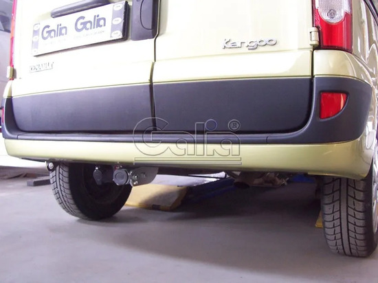 Фаркоп Galia оцинкованный для Renault Kangoo I (искл. 4WD) 1997-2008. Быстросъемный крюк. Артикул R081C