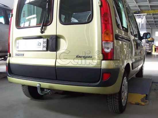 Фаркоп Galia оцинкованный для Renault Kangoo I (искл. 4WD) 1997-2008. Быстросъемный крюк. Артикул R081C