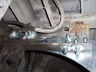 Фаркоп Galia оцинкованный для Nissan NP300 (без подножки) 2008-2015. Быстросъемный крюк. Артикул N042C
