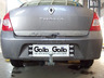 Фаркоп Galia оцинкованный для Renault Symbol I седан 2000-2008. Быстросъемный крюк. Артикул R083C