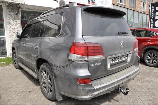 Фаркоп Brink (Thule) для Lexus LX 450d 2015-2022. Артикул 424500