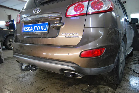 Фаркоп AvtoS для Hyundai Santa Fe II 2006-2012. Артикул HY 24