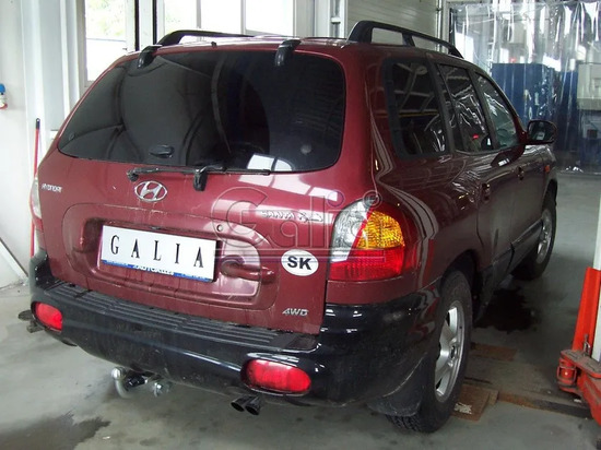 Фаркоп Galia оцинкованный для Hyundai Santa Fe I (вкл. Classic) 2001-2013. Артикул H060A