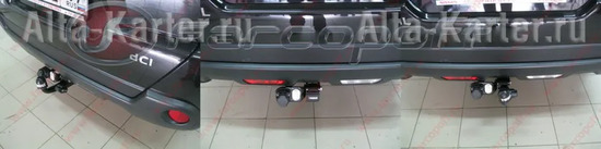 Фаркоп Brink (Thule) для Nissan X-Trail T31 2007-2014. Быстросъемный крюк. Артикул 493800