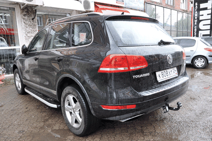 Фаркоп Brink (Thule) для Volkswagen Touareg I (без зап.колеса) 2005-2010. Артикул 449000