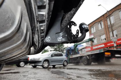 Фаркоп Brink (Thule) для Volkswagen Touareg I (без зап.колеса) 2005-2010. Артикул 449000