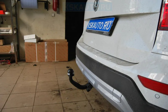 Фаркоп Brink (Thule) для Skoda Yeti 2009-2018. Быстросъемный крюк. Артикул 524500