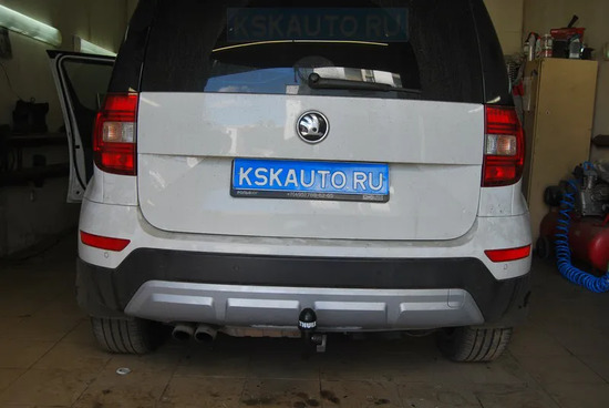 Фаркоп Brink (Thule) для Skoda Yeti 2009-2018. Быстросъемный крюк. Артикул 524500