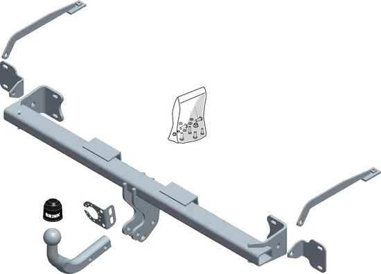 Фаркоп Brink (Thule) для Ford Transit Connect II (SWB + LWB) (искл. Econetic) 2013-2022. Артикул 585900