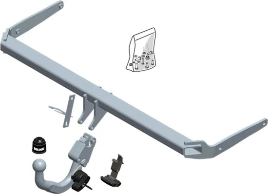 Фаркоп Brink (Thule) для Seat Leon III FR, SC 2012-2020. Быстросъемный крюк. Артикул 570900