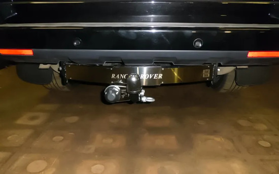 Фаркоп Baltex для Land Rover Range Rover III Vogue 2003-2012. (с декор. пластиной). Артикул RR02A