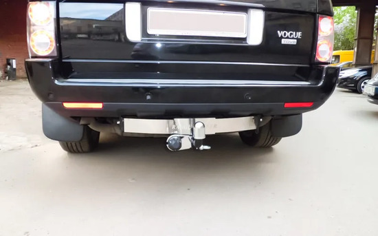 Фаркоп Baltex для Land Rover Range Rover III Vogue 2003-2012. (с декор. пластиной). Артикул RR02A