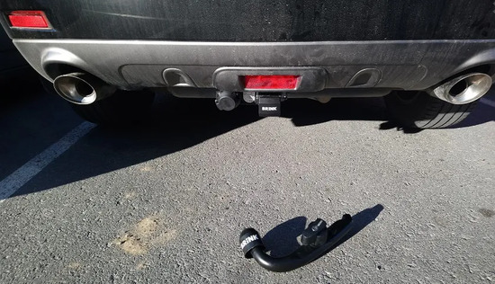 Фаркоп Brink (Thule) для Nissan Murano Z51 2008-2015.Быстросъемный крюк. Артикул 467000