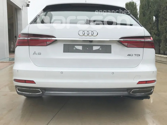 Фаркоп Aragon для Audi A6 C8 седан, универсал 2018-2022. Быстросъемный крюк. Артикул E0405EV