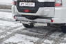 Фаркоп PT Group для Mitsubishi Pajero IV 2006-2022 с нержавеющей накладкой. Артикул MPJ991101