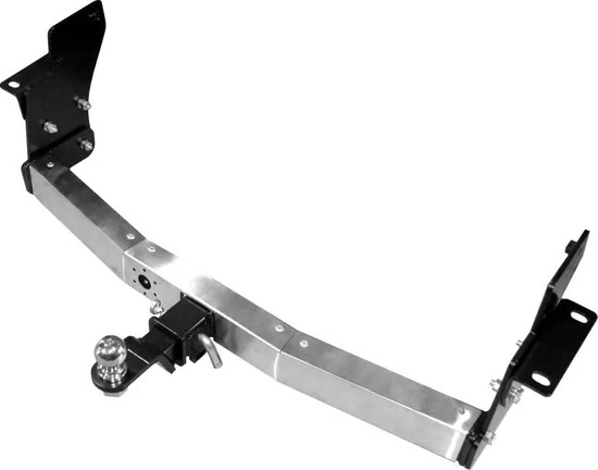 Фаркоп PT Group для Mitsubishi Pajero IV 2006-2022 с нержавеющей накладкой. Артикул MPJ991101