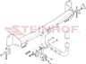 Фаркоп Steinhof для BMW 7 G11, G12 2015-2022. Артикул B-082