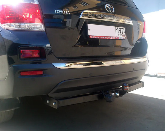 Фаркоп AvtoS для Toyota Highlander II 2010-2013. Артикул TY 38