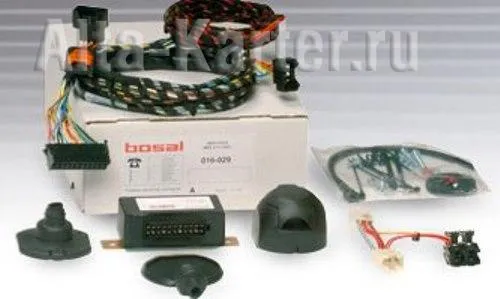Штатная электрика фаркопа Bosal (полный комплект) 7-полюсная для Subaru Forester III 2008-2012. Артикул 026-238
