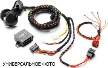 Штатная электрика фаркопа Hak-System (полный комплект) 7-полюсная для Opel Astra H хэтчбек (модели без R.E.C.) 2004-2009. Артикул 12150522