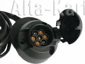 Штатная электрика фаркопа Erich Jaeger (13-полюсная) для BMW X1 F48 2015-2022. Артикул 124060