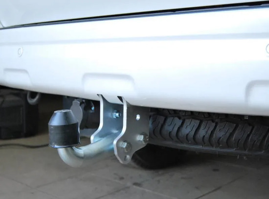 Фаркоп Galia оцинкованный для Toyota Land Cruiser Prado 120 2002-2009. Артикул T065A