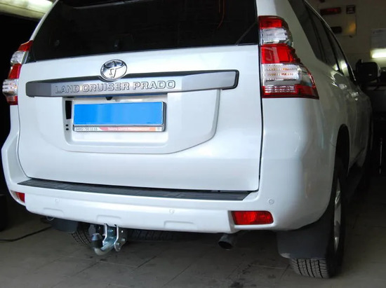 Фаркоп Galia оцинкованный для Toyota Land Cruiser Prado 120 2002-2009. Артикул T065A