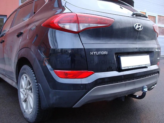 Фаркоп Imiola для Hyundai Tucson III до рестайлинга 2015-2018. Артикул J.053