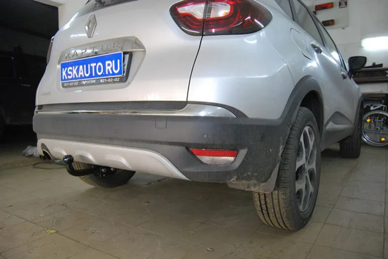 Фаркоп Лидер-Плюс для Renault Kaptur 2016-2022. Артикул R116-A